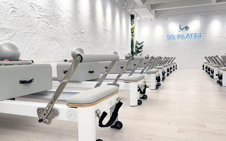 Grey reformers at SG Pilates Beauty World